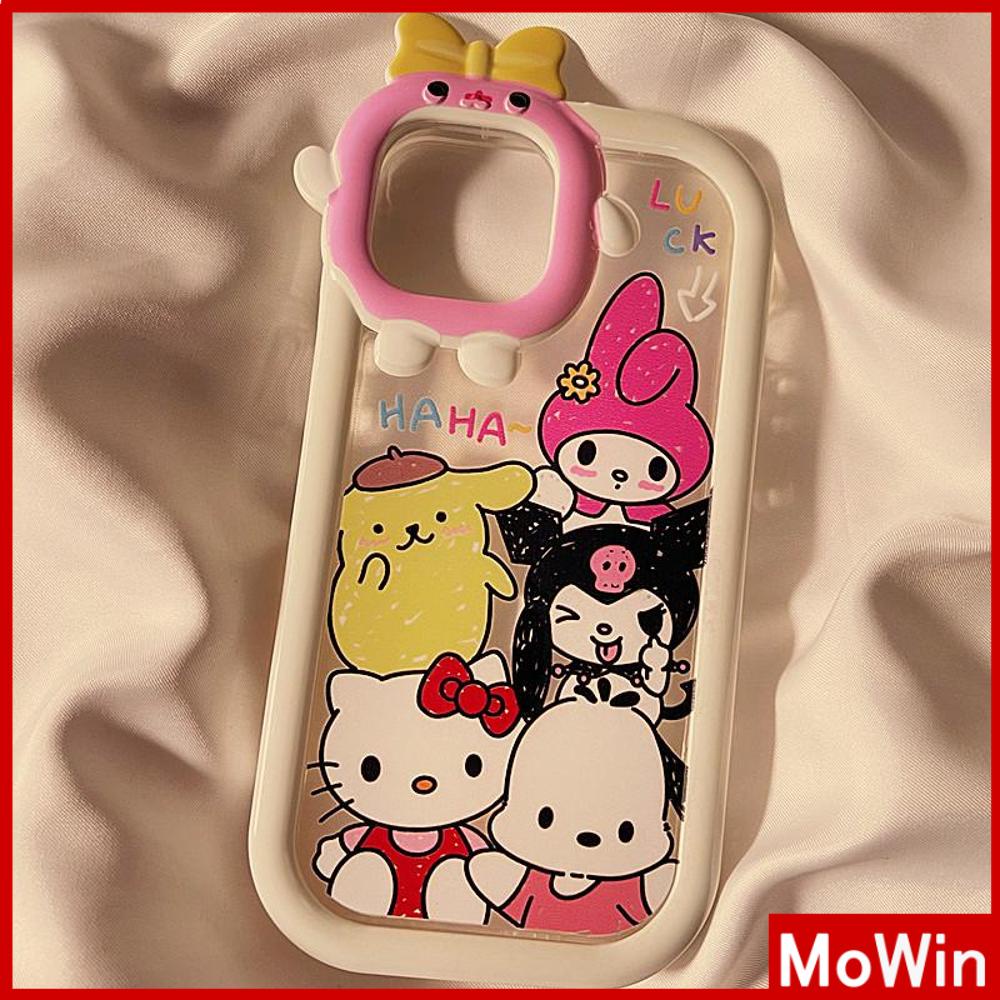 Ốp điện thoại silicon mịn tay in hoạt hình thích hợp cho iPhone 11 Pro Max 13 Pro Max 12 Pro Max 7Plus xr XS Max