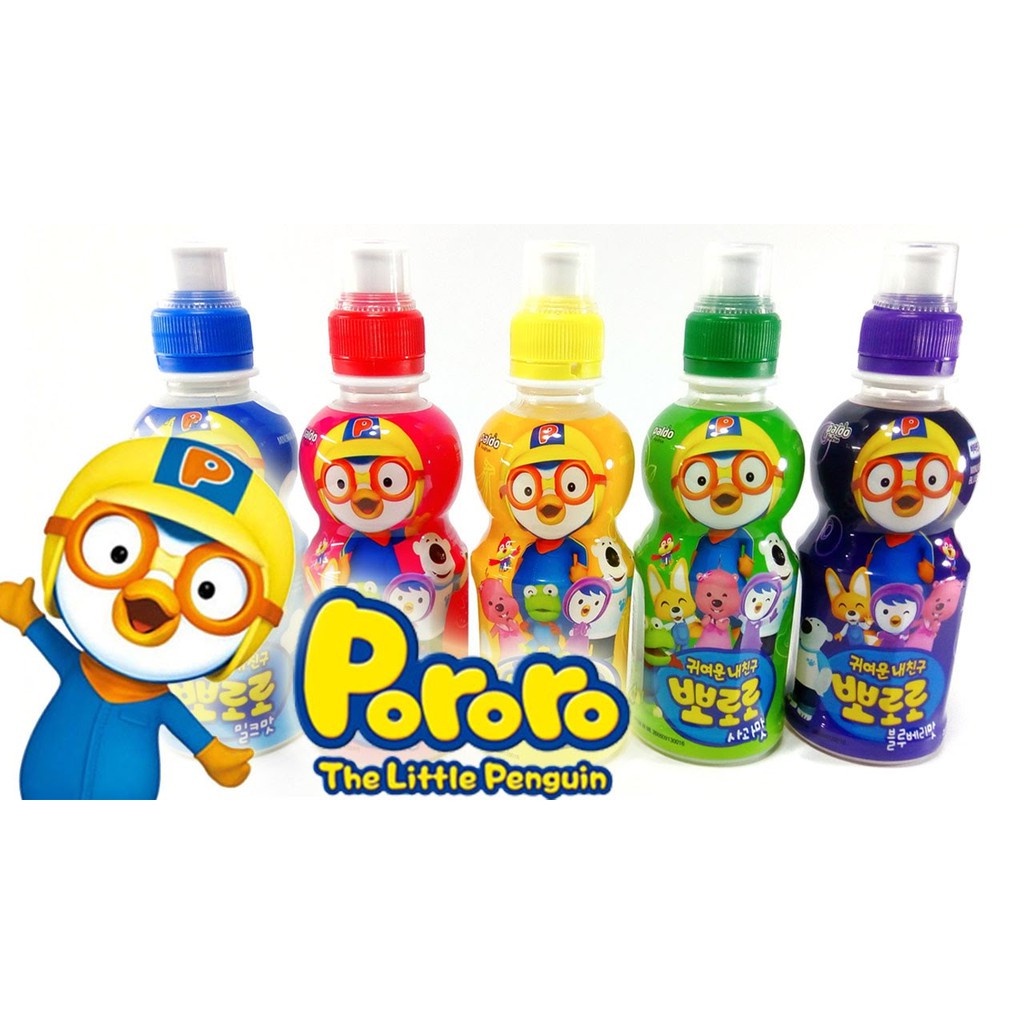 Nước ép Pororo 235ml HÀN QUỐC với 6 vị khác nhau