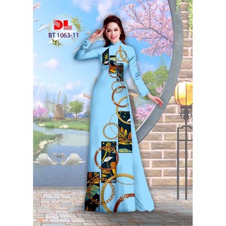 Vải áo dài lập thể