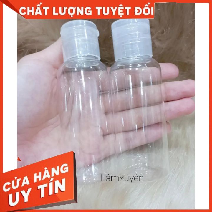 Bình chiết nắp bật_ hũ chiết hộp tròn