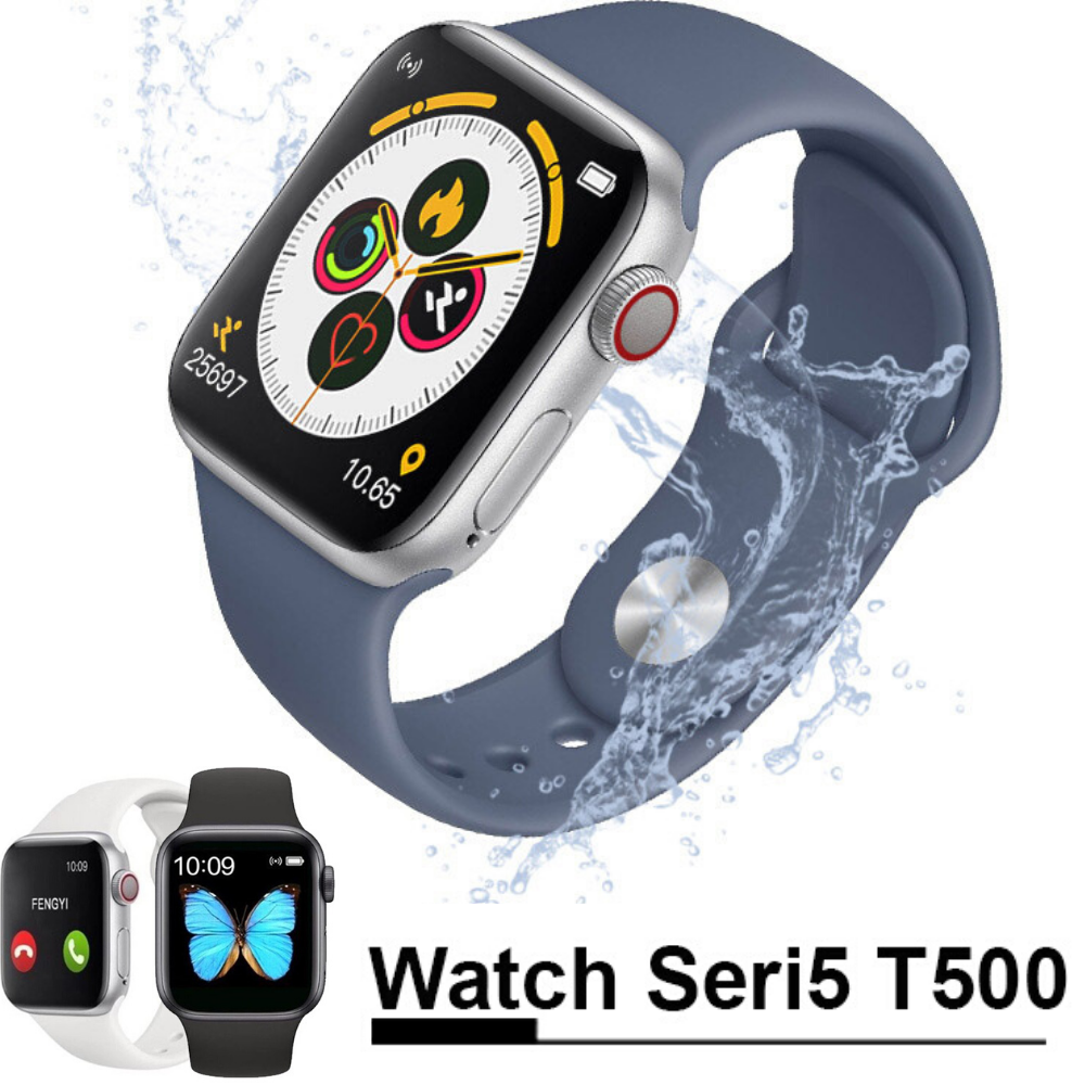 Đồng hồ thông minh SmartWatch Series 5 T500 - Chống nước , kết nối dễ dàng, đồng hồ Apple Watch