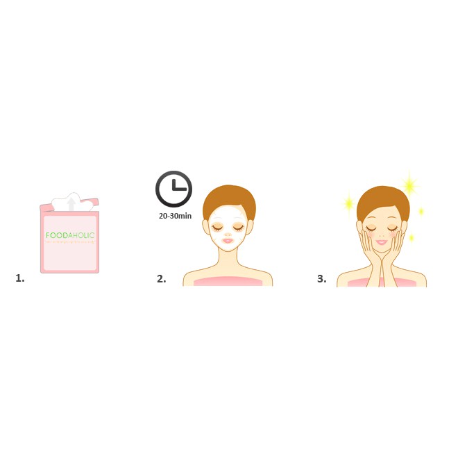 Mặt nạ 3D Foodaholic Shape Natural Pulp Mask | BigBuy360 - bigbuy360.vn