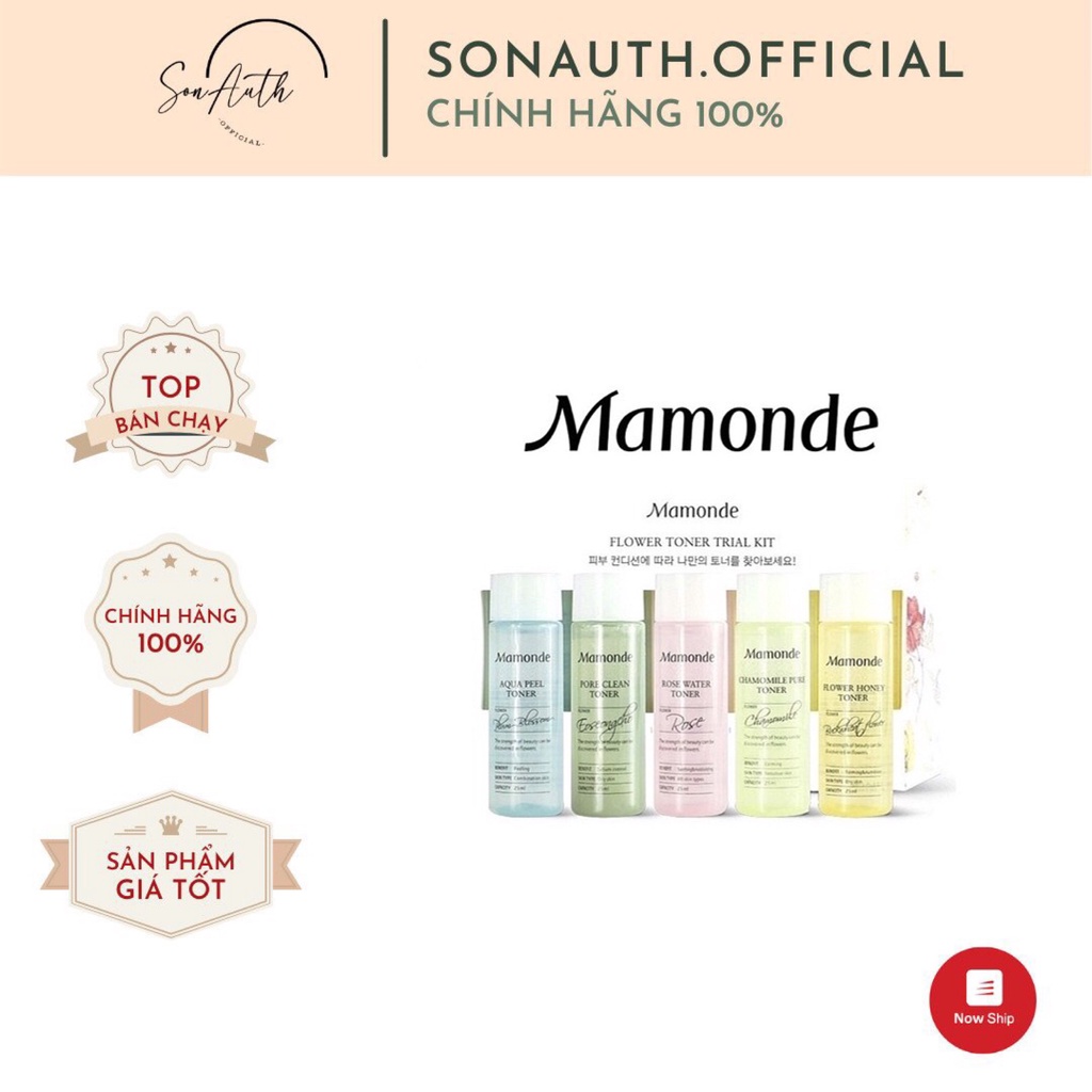 Nước hoa hồng Mamonde minisize