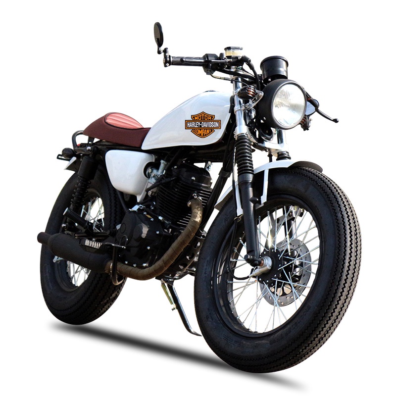 Đề Can Phản Quang Hình Đầu Lâu Lửa Trang Trí Bình Xăng Xe Mô Tô Harley Davidson