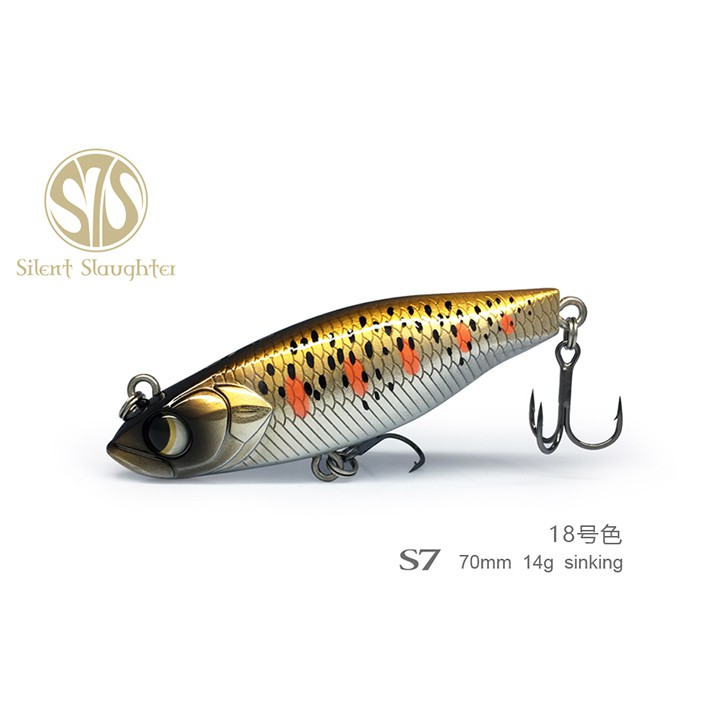 Mồi câu cá chẽm Lurefans S7S Hita Lure