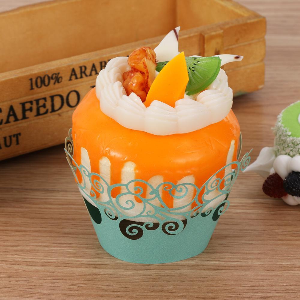 SUYO Set 12 Đế Giấy Lót Bánh Cupcake Tiện Lợi Ốp