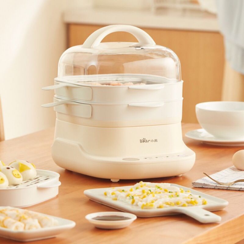 Nồi hấp thực phẩm, làm bánh cuốn Bear