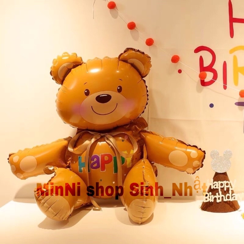 Bóng gấu decor sinh nhật , party .
