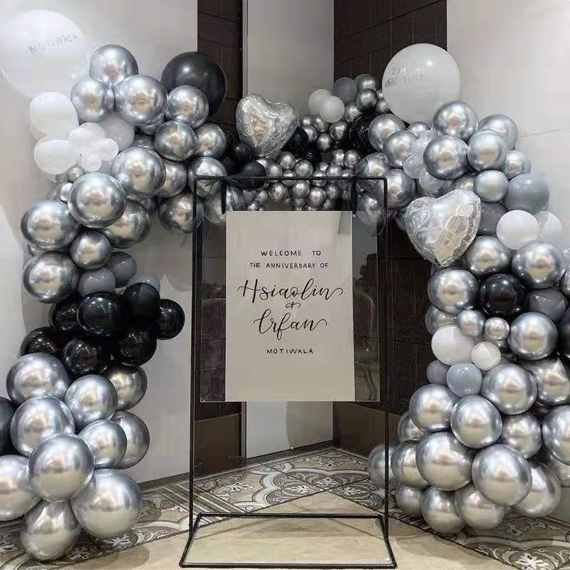 Bong Bóng Siêu Nhũ Size 6in  Túi 10, 25 Cái, 50 Cái Trang Trí Tiệc Sinh Nhật, Party...