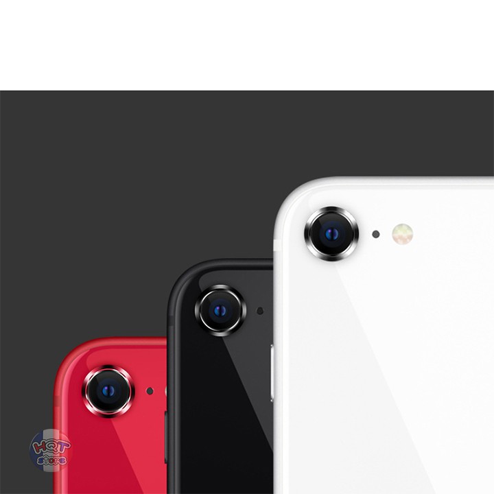 [Mã ELORDER5 giảm 10K đơn 20K] Viền nhôm bảo vệ Camera cho Iphone SE 2020