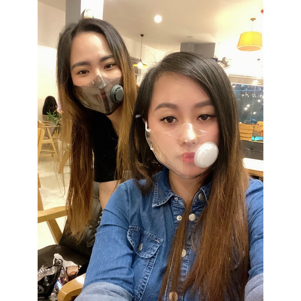 Khẩu trang Nhựa Trong Suốt nhựa dẻo Y Tế TPU VN68