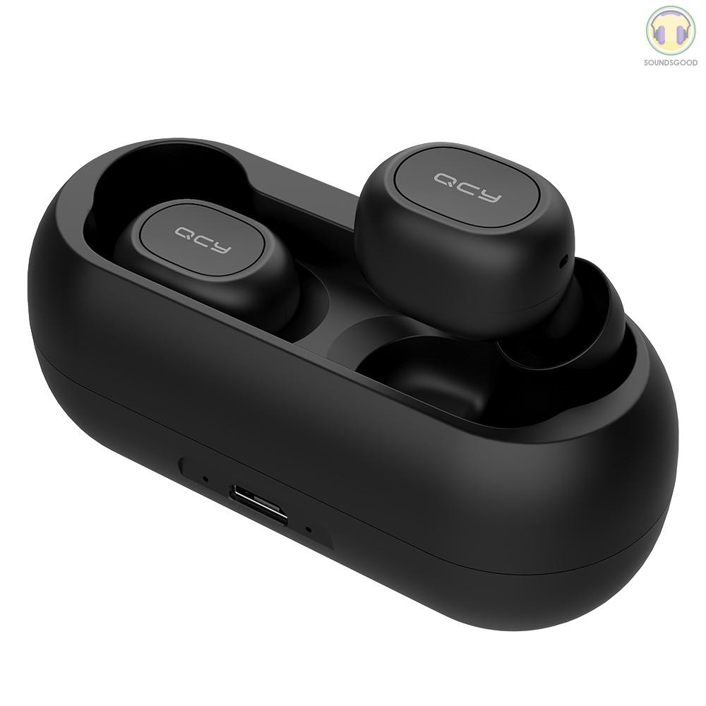 Tai Nghe Nhét Tai Qcy T1C Bluetooth 5.0 Tws Có Mic Chất Lượng Cao