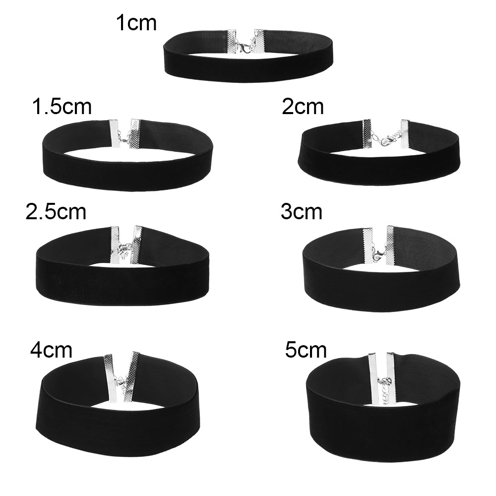 Vòng cổ choker chất nhung phong cách cổ điển sành điệu cho nữ