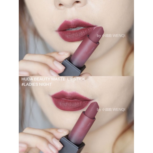 AUTH - SALE OFF SON SÁP LÌ PHẤN MỊN HUDA BEAUTY POWER BULLET MATTE CÁC MÀU BEST SELLER