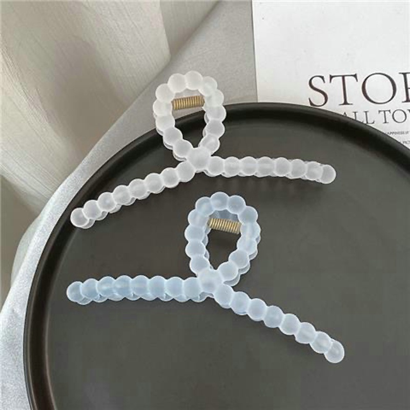 Kẹp Tóc Càng Cua Lớn Trong Suốt Thời Trang Hàn Quốc Cho Nữ dreamdiary