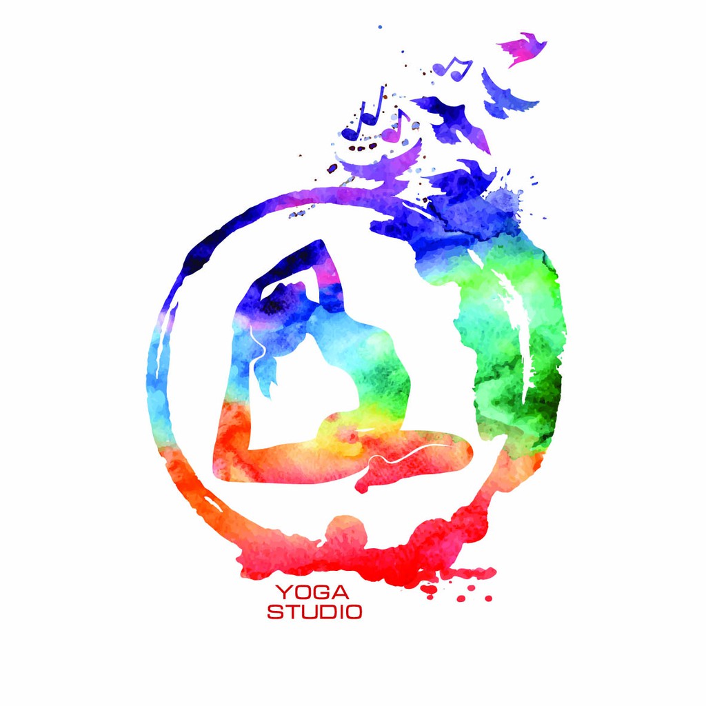 Tranh lụa 3d trang trí chủ đề Yoga Thước 1,5m x 2m YOGA 13