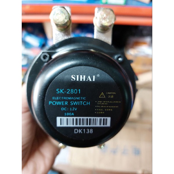 Ngắt mát điện ô tô cao cấp SIHAI. Công tắc cắt mát điện ô tô 12v- 24v hàng loại 1