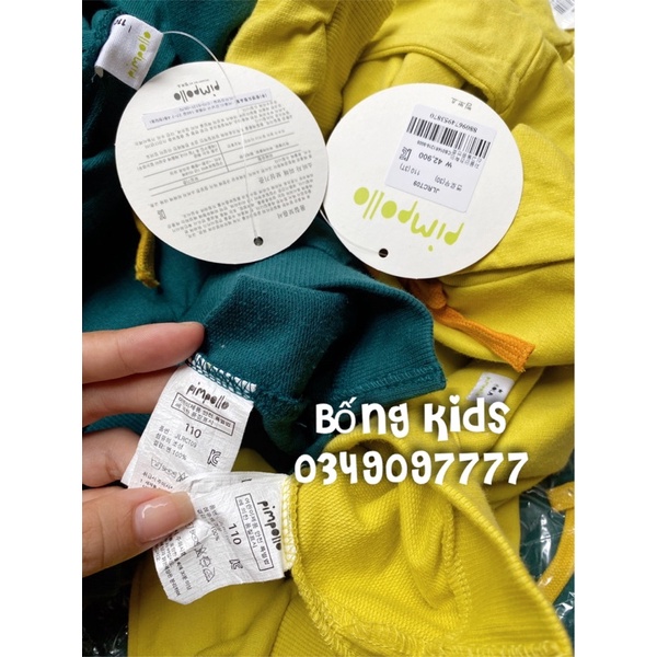 Áo Váy Hoodie Bé Gái Quả Chanh Pimpollo