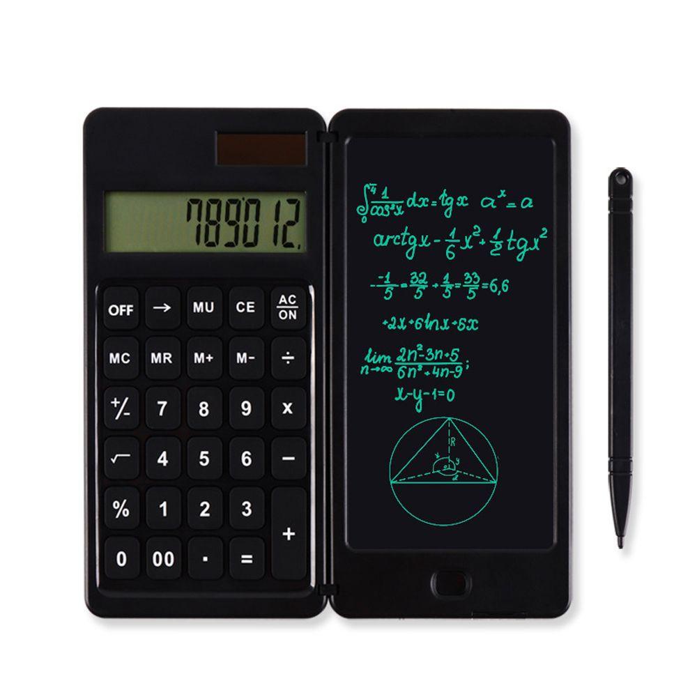 JARRED Máy Tính Calculadoras Hai Nút Sử Dụng Năng Lượng Mặt Trời Màn Hình Lcd Đa Năng