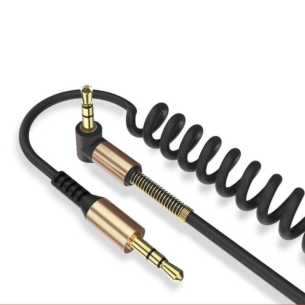 Dây Cáp Âm Thanh Jack Cắm Lò Xo Chuyên Dụng|Dây Cáp Âm Thanh Nối Dài Chốt Cắm 3.5mm Sang 3.5mm