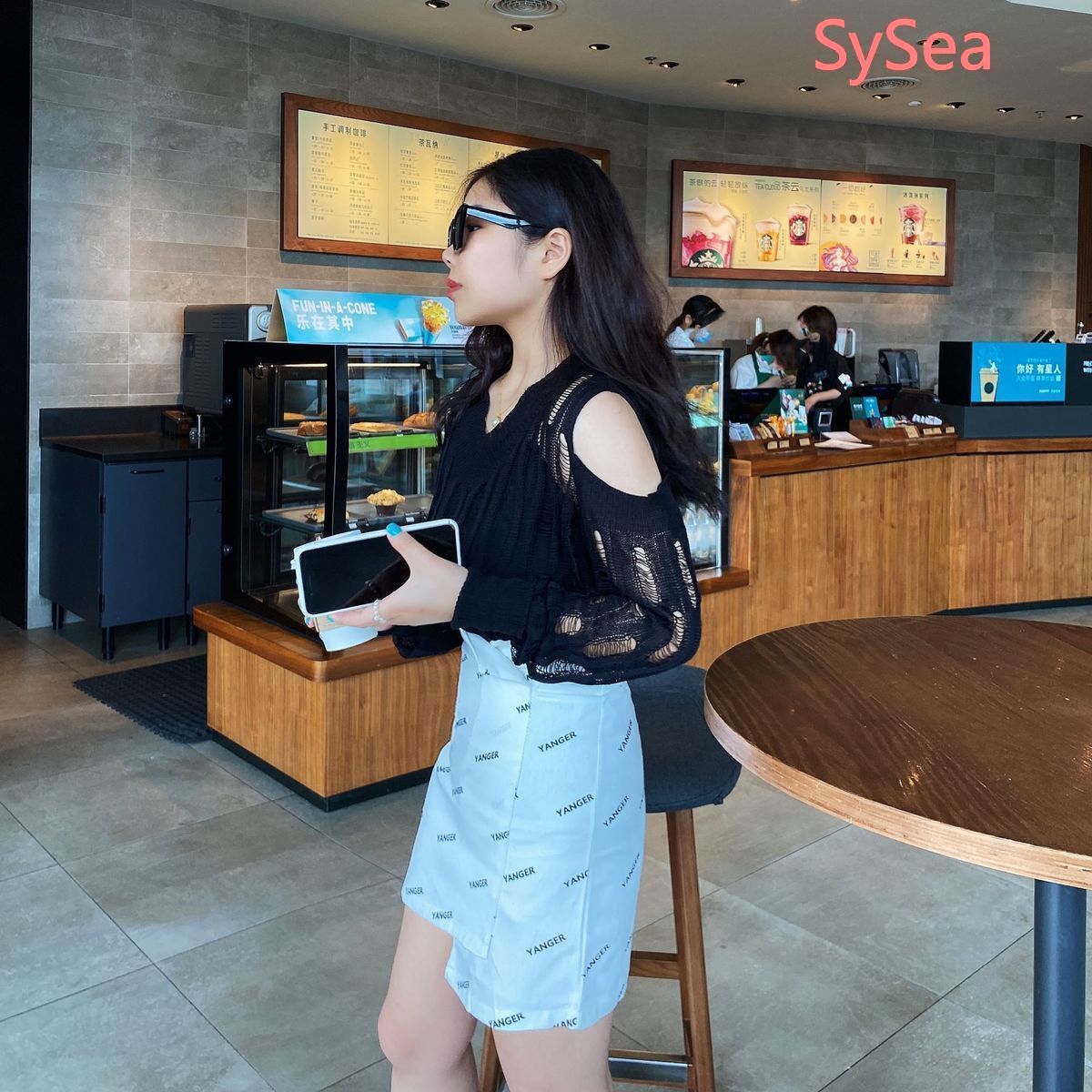 Chân Váy Chữ A Lưng Cao In Chữ Thời Trang Mùa Hè Cho Nữ | BigBuy360 - bigbuy360.vn