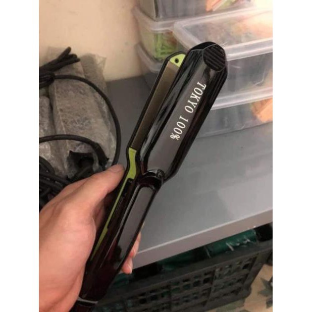 Máy là thẳng/ máy dập xù Tokyo 100%