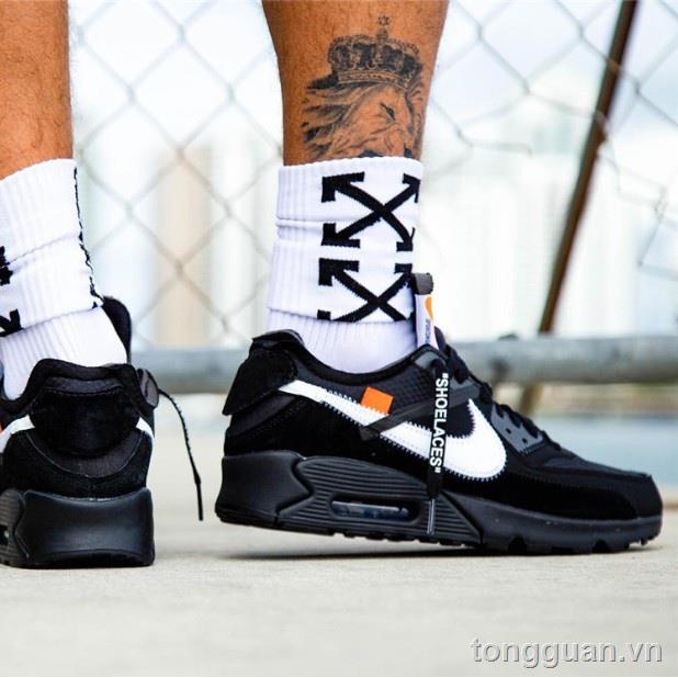 OFF-WHITE Túi Khí nike x Offwhite max 90 ofw aa7293-1003 Thời Trang Cao Cấp