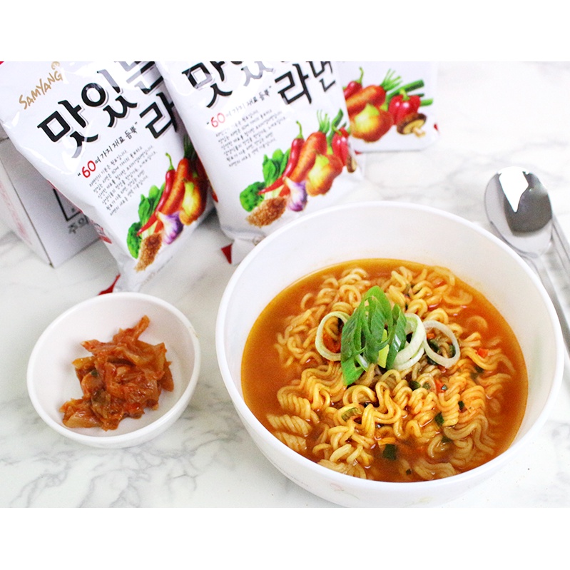 Mì rau củ Samyang 115g