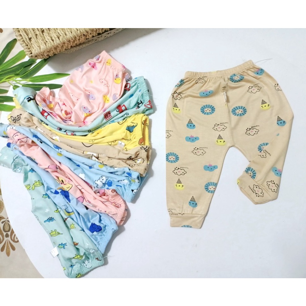 Quần Chục, Quần Dài Thun Lạnh Cho Bé Trai, Bé Gái 4 -15kg