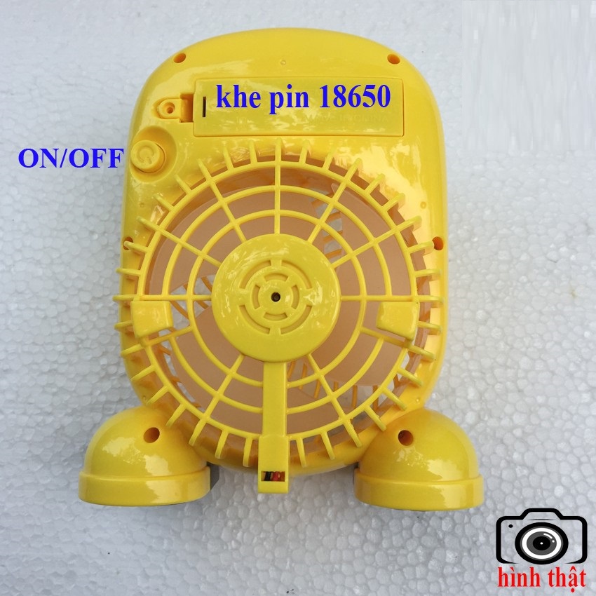 Quạt Sạc Hình Minion CYX-8736