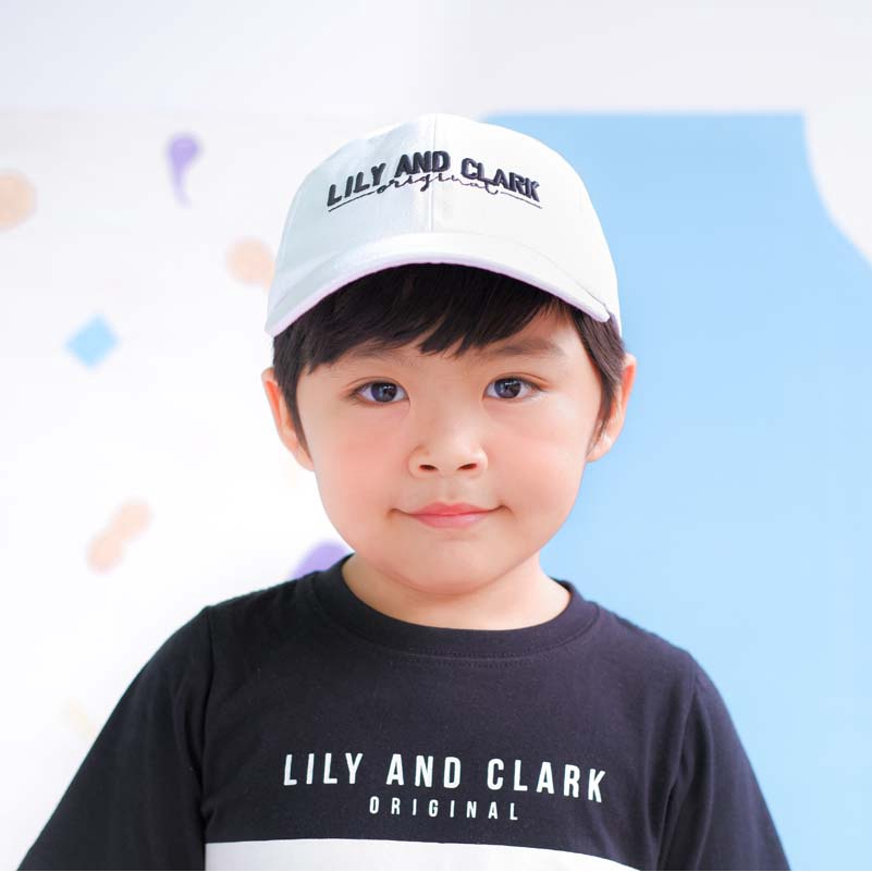 Nón Lưỡi Trai Màu Trắng Lily Và Clark TB12 Cá Tính Hợp Thời Trang Cho Nam Nữ