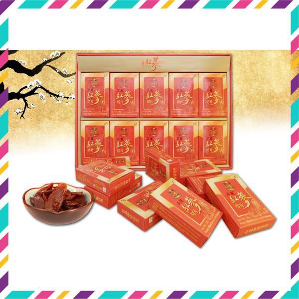 Hồng Sâm thái lát tẩm Mật Ong SAMBOK Hàn Quốc hộp 200g (Honey Sliced Korean Red Ginseng)