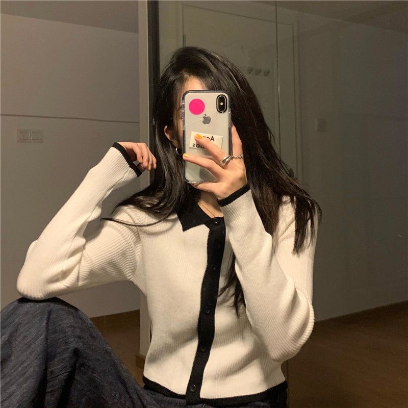 Áo Thun Len Tay Dài Thắt Nơ Cute Dễ Thương