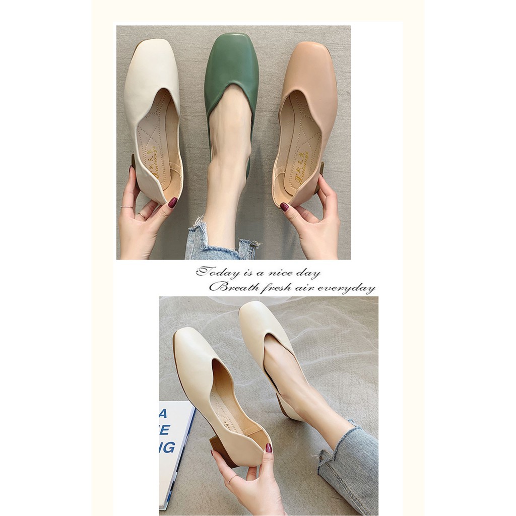 Giày Búp Bê Đế Thấp Thời Trang Mùa Hè 1021 Cho Nữ | BigBuy360 - bigbuy360.vn