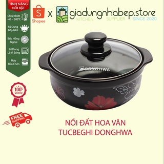 Nồi Đất Hoa Văn Cao Cấp Tucbeghi Donghwa