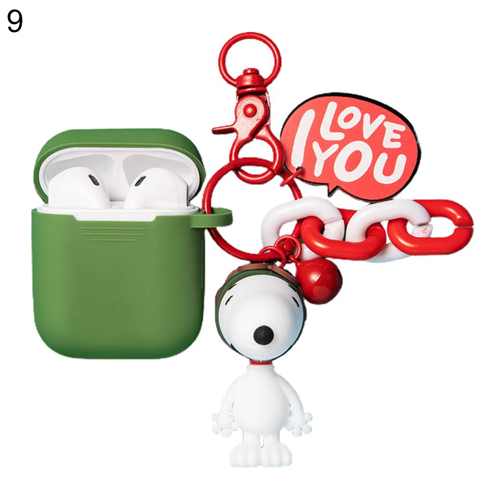 RSH Mini-2 TWS Wireless Smart Touch Earphones Sports Earbuds Headset With Cartoon Pikachu Rabbit Shape Charging Box