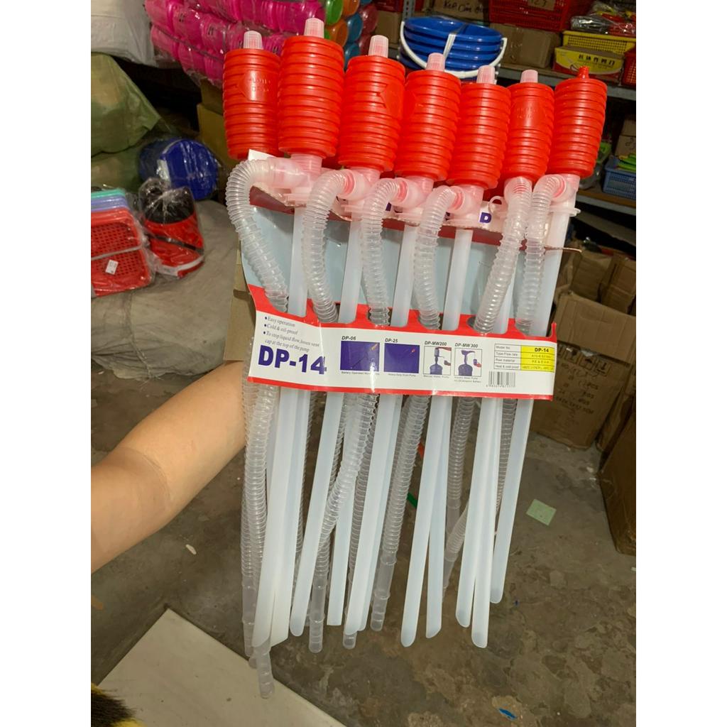 Ống Bơm Hút Sang Chiết Xăng Dầu Hóa Chất Rượu Dung Môi Chất Lỏng Bằng Tay Tiện Lợi