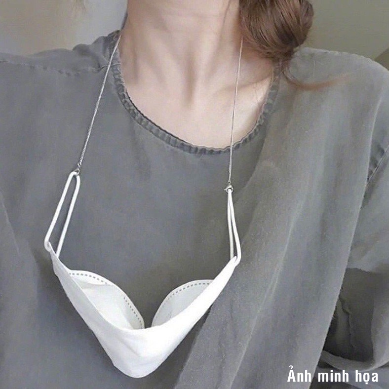 Dây đeo khẩu trang tiện lợi, có móc khóa, có thể điều chỉnh, kiểu dáng hoạt hình dễ thương, nhiều màu sắc tùy chọn