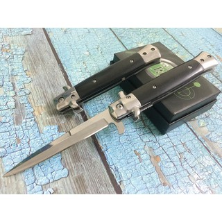 Dao Phượt Cá Kiếm Cán Gỗ Đen Cao Cấp 23cm