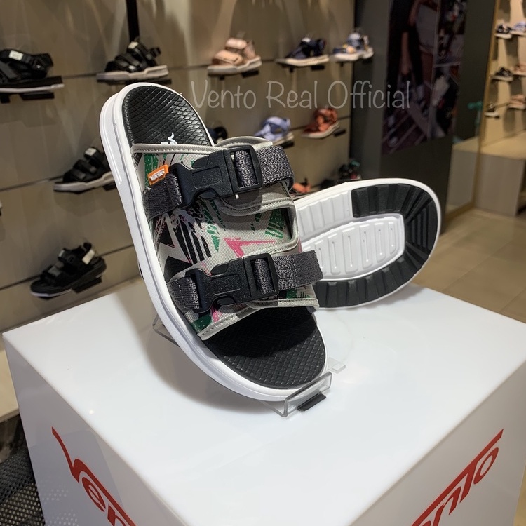Dép Quai Ngang Nam Nữ Vento Chính Hãng Zipper NB120