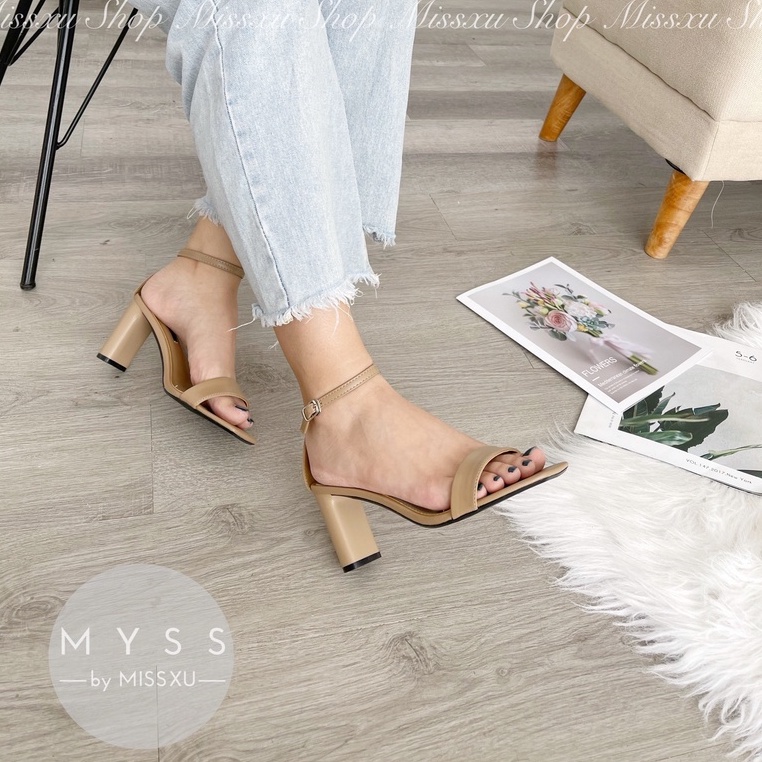 Giày sandal nữ bít gót 7cm thời trang MYSS - SD127