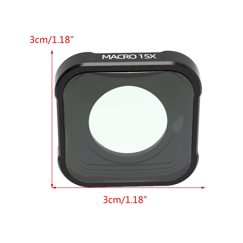 Ống Kính Mắt Cá 4K 15X Macro Cho Hero 10