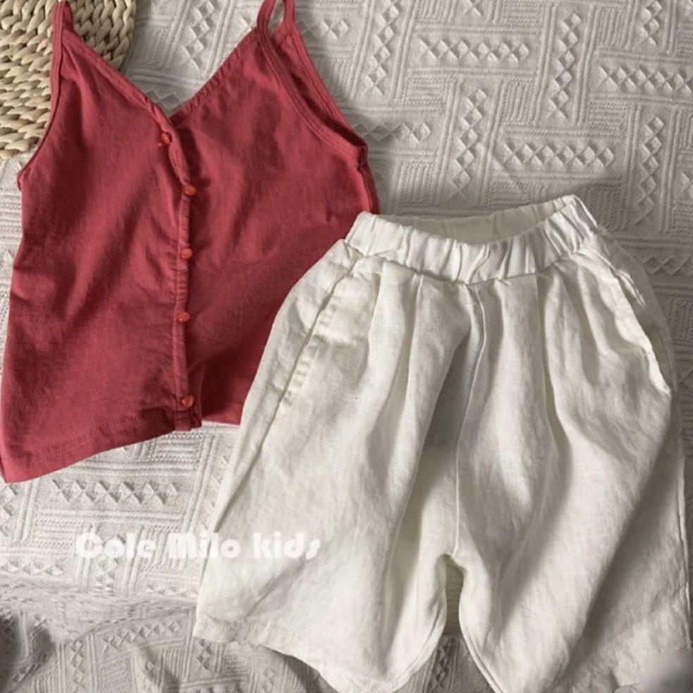 Quần Short Cotton Lanh Phong Cách Mori Nhật Hàn Thời Trang Mùa Hè Hàng Bán Chạy Thời Trang Mùa Hè Cho Bé Trai