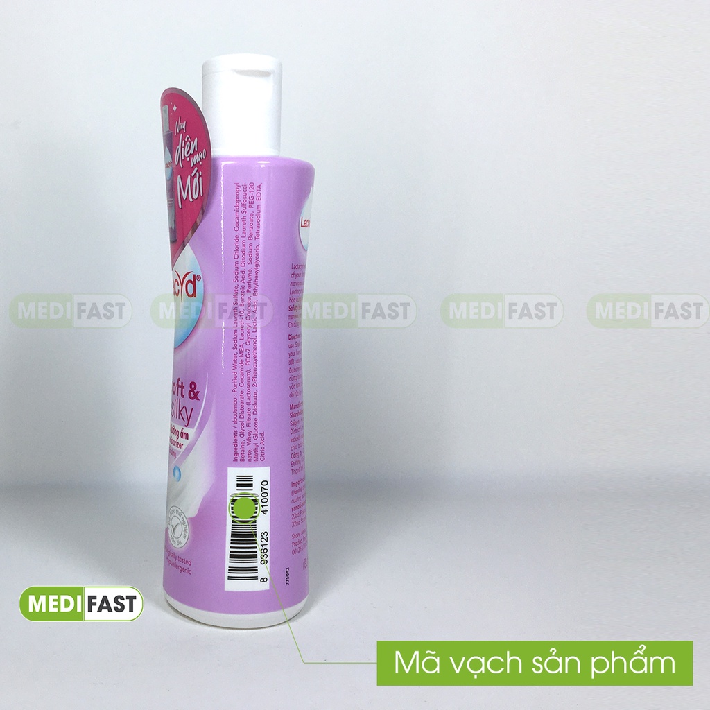 Dung Dịch Vệ Sinh Phụ Nữ Lactacyd Soft &amp; Silky Hương lavander - 2 Loại