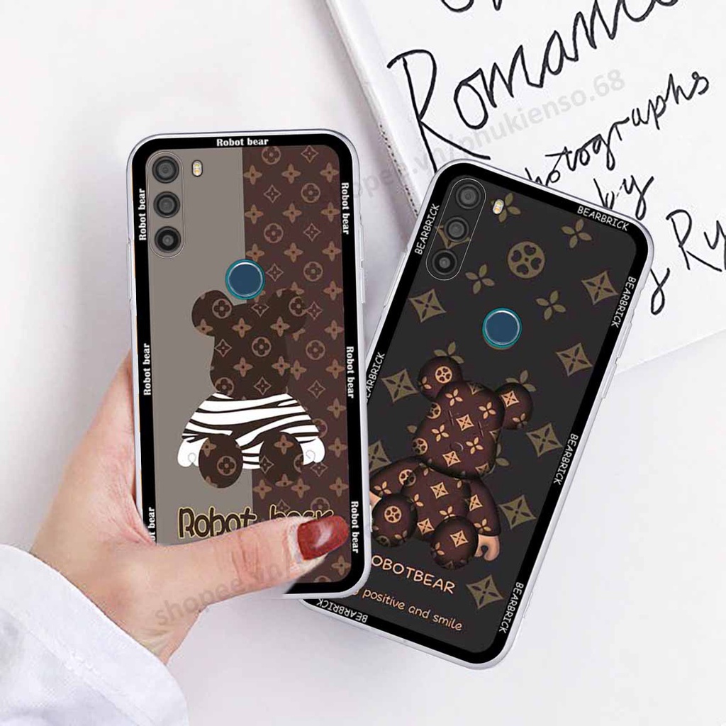 Ốp lưng điện thoại Vsmart Active 3 in hình gấu bear, kaws, doremon thời trang, ốp lưng cao cấp chất lượng