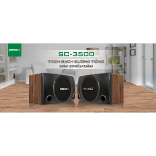 [Mã ELHACE giảm 4% đơn 300K] Loa Paramax SC-3500 New (Nâu)