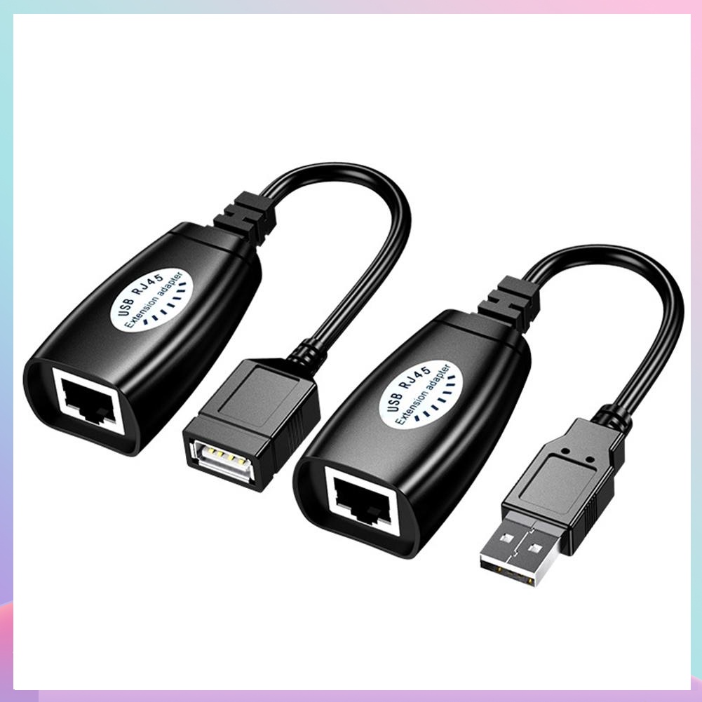 Cáp nối dài tín hiệu mạng LAN HW-RJ11 USB sang RJ45