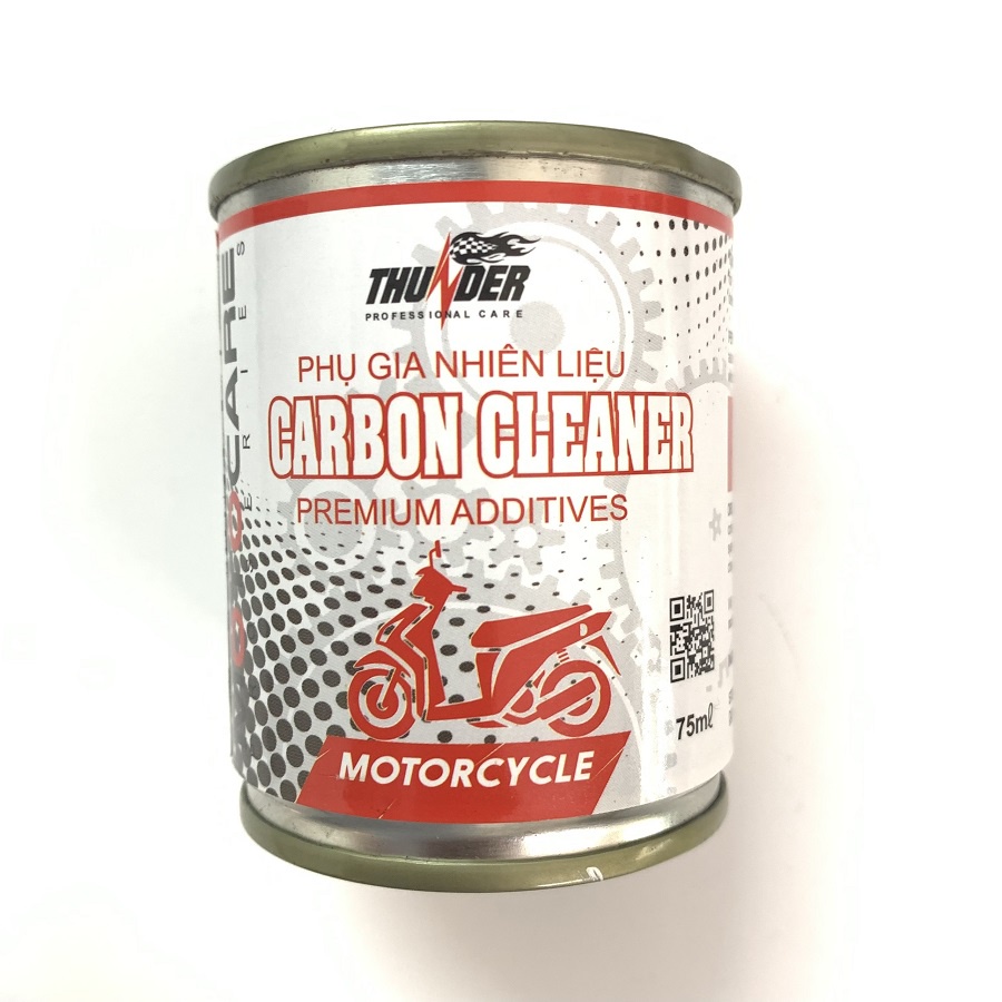 Combo 2 lon Vệ Sinh Buồng Đốt, tẩy Carbon và Súc động cơ xe máy Thunder 75ml