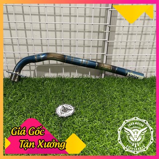 Cổ pô sirius inox 304 lên 7 màu gắn pô zin sirius