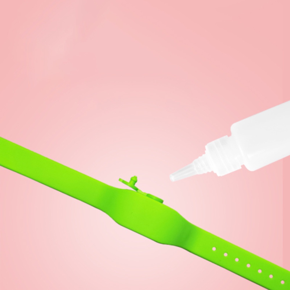 Vòng Đeo Tay Khử Trùng Bằng Silicone 7 Màu Nhỏ Gọn Dành Cho Nam Và Nữ
